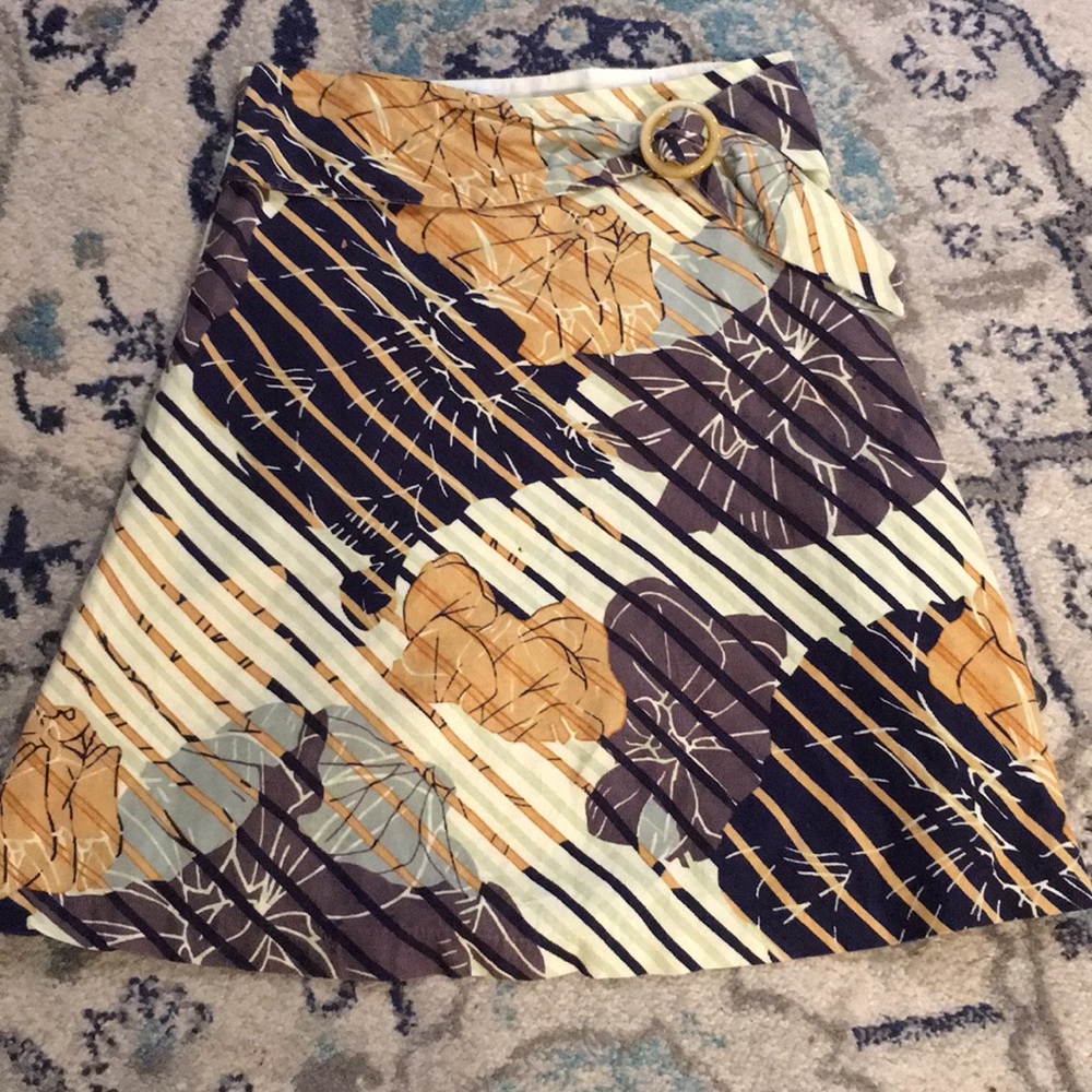 Odille by Anthropologie Corduroy Skirt Size 2